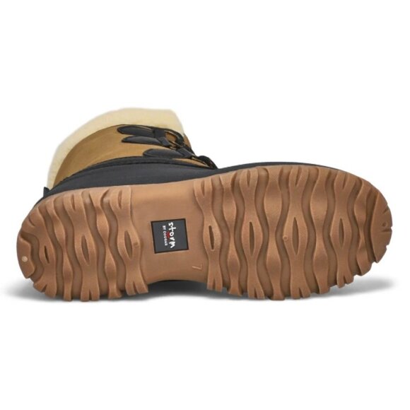 STORM BY COUGAR CANDY-C WATERPROOF SNOW BOOT, Black/Chestnut - Picture 4 of 5